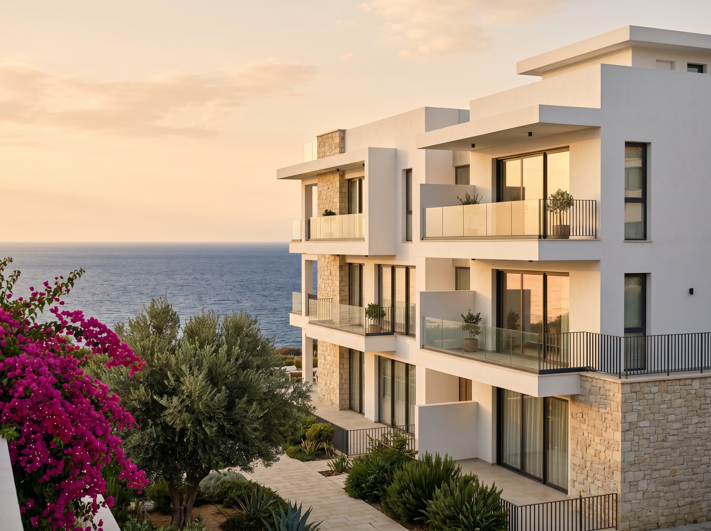 Cyprus new-build residential architecture